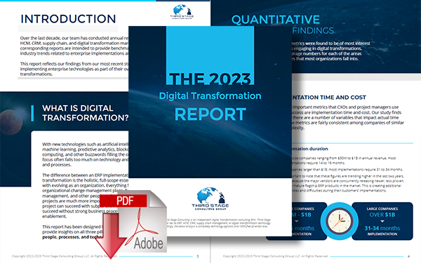 Download 2023 Digital Transformation Report