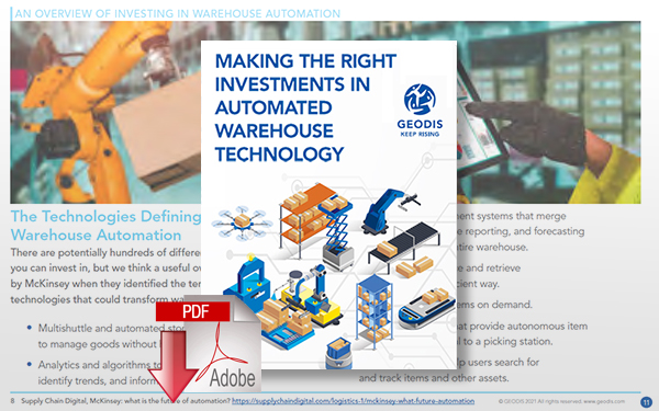 Download Making the Right Investments in Automated Warehouse Technology