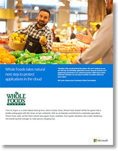 Whole Foods franchit une nouvelle étape naturelle pour protéger les applications dans le cloud