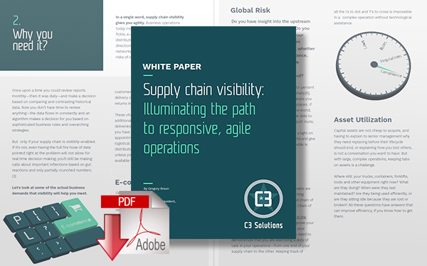 Download Supply Chain Visibility: Illuminating the Path to Responsive, Agile Operations